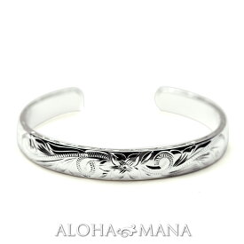【スーパーSALE5%OFFクーポン】ハワイアンジュエリー オープン カフ バングル ブレスレット フラット ヘビー 10mm 幅 送料無料 リゾート ファッション 湘南 サーファー アクセサリー 人気 bbg1478