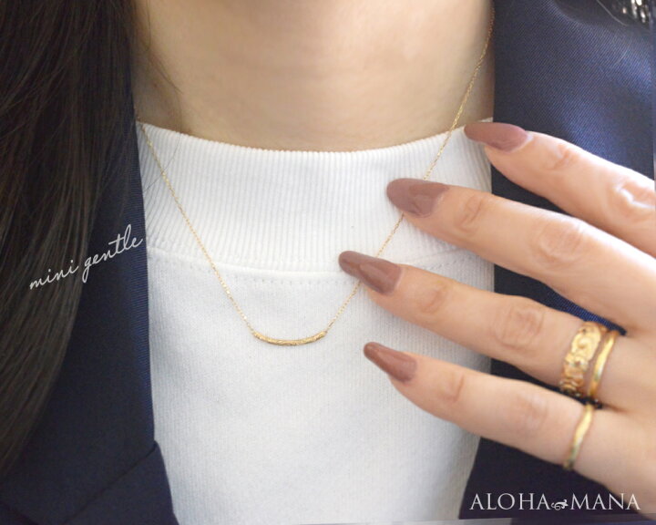 楽天市場】ハワイアンジュエリー ネックレス K10 ゴールド レディース 