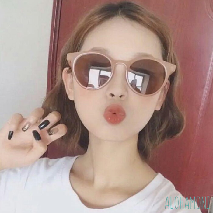 サングラス ベージュ Uvカット 韓国 オルチャン ファッション ラウンドサングラス 韓国ファッション 日本人 顔にあわせた アジアンフィット モデル 丸いシルエット 小顔効果 おしゃれ かわいい レディース Product Details Japanese Proxy Shopping Service From Japan