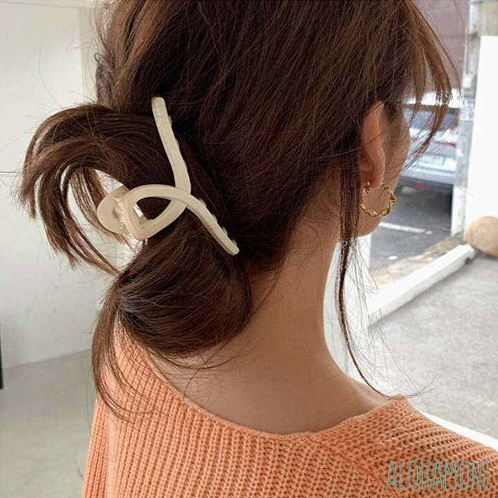 ヘアピン マットカラー 韓国 アクセサリー 髪飾り 雫型 バレッタ 10本