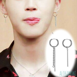 BTS �h�e���N�c �W�~�� ���p���f�� �t�[�v �s�A�X �C�������O �_�u���`�F�[�� �X�e�B�b�N �f�U�C�� �����Z�b�g V 2�A �_�u�� �`�F�[�� �V���o�[ �����O�s�A�X �����O �����O�s�A�X ���C�u �t�@