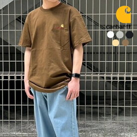 【ポイント10倍 5/27 18時～】カーハートWIP Carhartt WIP ショートスリーブT ロゴ　アメリカンスクリプト 半袖 メンズ トップス S/S AMERICAN SCRIPT T-SHIRT i029956