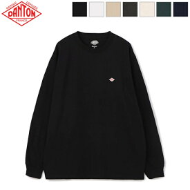 [2024春夏新色/再入荷] DANTON ダントン メンズ クルーネック ロングスリーブTシャツ 無地 長袖 LONG SLEEVE T-SHIRT　DT-C0200 TCB　日本正規代理店商品