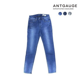 【SALE 40％OFF】ANTGAUGE アントゲージ ボーイズフィットスリムパンツ C2025 オリビア デニム ストレッチ スリムパンツ 裏起毛