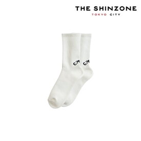 【ポイント10倍 4/18 14時～】SHINZONE シンゾーン LETTER SOCKS レターソックス 靴下 ソックス ロゴ 23MMSIT01