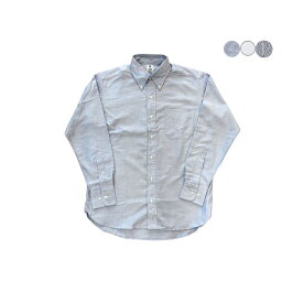 【ポイント10倍 5/27 18時～】GAMBERT CUSTOM SHIRTS ギャンバート カスタムシャツ BDシャツ ボタンダウンシャツ OXFORD オックスフォード Made in USA アメリカ製 B/D SHIRT OX SOLID 無地 GB232OX11011