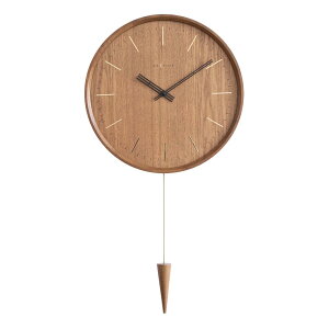 壁時計 掛時計 振り子時計 NEXTIME ネクスタイム ウォールクロック Fin Pendulum / NXT-J041 ナチュラル ゆっくり振り子 Past Present Series