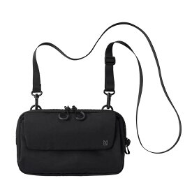 MILESTO ミレスト TROT トロット マルチショルダーバッグ ブラック MLS878 / 旅行 トラベル オーガナイザー メンズ レディース