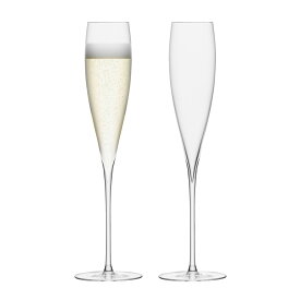 LSA エルエスエー シャンパングラス Savoy Champagne Flute TLA0980 G246-07-301 2個セット 200ml
