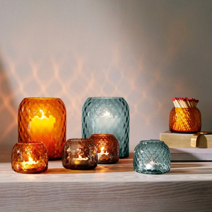 楽天市場】LSA エルエスエー Dapple Vase / Lantern ブルー LDP23 