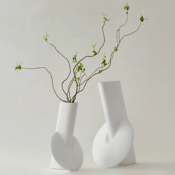 楽天市場】PATINA パティーナ フラワーベース Vase TACP801SW ホワイト 