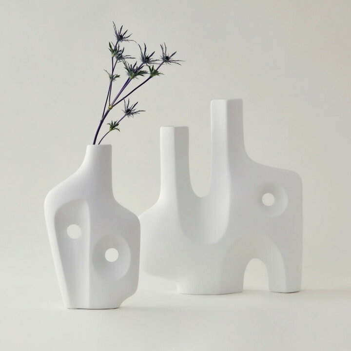楽天市場】PATINA パティーナ フラワーベース Vase TACP805OW ホワイト 