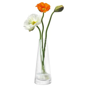 LSA Beacon Candle Holder/Vase �r�[�R�� �x�[�X & �L�����h���z���_�[ G1784-22-304 LBE04 �N���A H22cm / �G���G�X�G�[ �Ԋ� �ԕr �t�����[�x�[�X