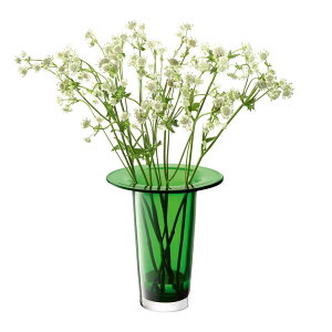 LSA Victoria Vase/Lantern �r�N�g���A �x�[�X & �����^�� G1770-26-392 LVC08 �O���[�� H26cm / �G���G�X�G�[ �Ԋ� �ԕr �t�����[�x�[�X �L�����h���z���_�[
