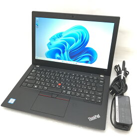 Windows11 Pro Lenovo ThinkPad X280 20KES0RJ08 Core i5-8350U 8GB 新品 NVMe M.2 SSD256GB T008822