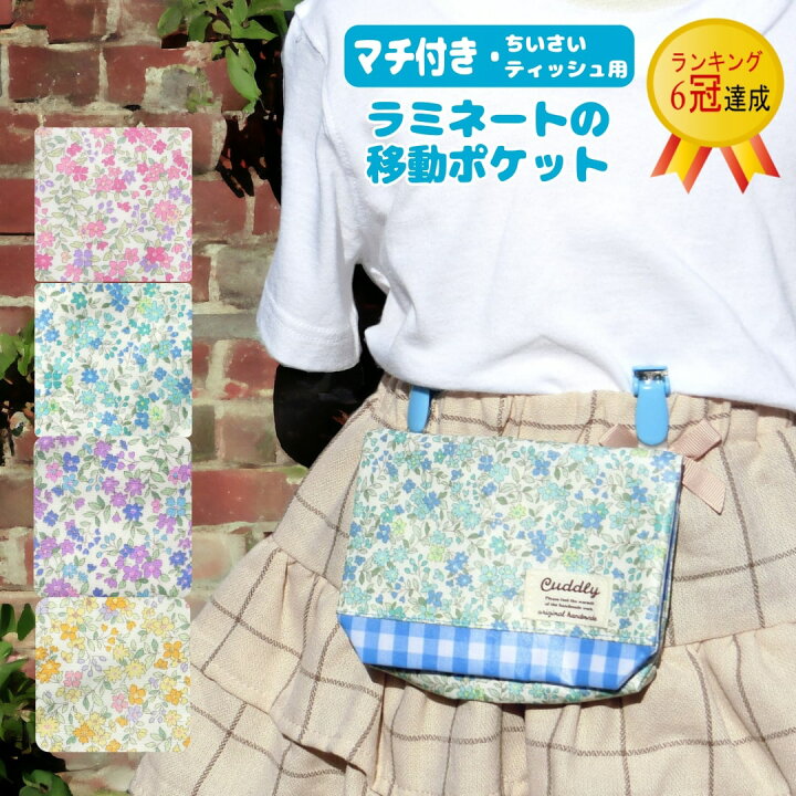 楽天市場】☆マチ付き☆小さいティッシュ用☆ラミネートの移動ポケット 
