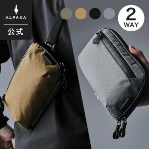 �y�����z[ALPAKA/�A���p�J]�V�����_�[�o�b�O ELEMENTS TECH CASE MINI �|�[�` �~�j�o�b�O �X�����O �΂ߊ|�� �o�b�O [��������]