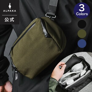 �y�����z[ALPAKA/�A���p�J]VERTEX�@POUCH �|�[�` �X�����O �V�����_�[�o�b�O �΂ߊ|�� �ʋ� ���s �r�W�l�X [��������] Alpaka Gear alpaka gear