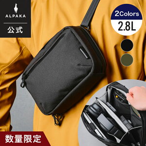 �y�����z[ALPAKA/�A���p�J]���菤�i ELEMENTS TECH CASE MAX AXOFLUX �V�����_�[�o�b�O �X�����O �|�[�` �P�[�X 2.8L 2Way �ʋ� ���s �r�W�l�X [��������]