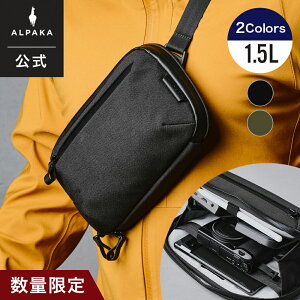 �y�����z[ALPAKA/�A���p�J]���菤�i ELEMENTS TECH CASE MINI AXOFLUX �V�����_�[�o�b�O �X�����O �|�[�` �P�[�X 1.5L 2Way �ʋ� ���s �r�W�l�X [��������]