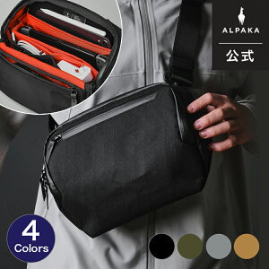 �y�����z[ALPAKA/�A���p�J]VERTEX POUCH X-PAC �X�����O�o�b�O �V�����_�[�o�b�O �|�[�` 3.5L �ʋ� ���s �r�W�l�X [��������]