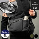 【公式】[ALPAKA/アルパカ]FLOW SATCHEL 4L スリングバッグ ショルダーバッグ 斜め掛け 通勤 旅行 ビジネス [送料無料]
