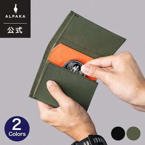 �y�����z [ALPAKA/�A���p�J] ARK BIFOLD COIN WALLET ��܂���z ���z �R�C���P�[�X �J�[�h���� �E�H���b�g ������ �ϋv�� �R���p�N�g �ʋ� ���s �r�W�l�X [��������]