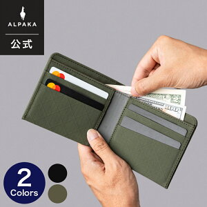 �y�����z [ALPAKA/�A���p�J] ARK Classic Wallet AXOGRID ���z �J�[�h���� ��܂���z �E�H���b�g �����Y ���f�B�[�X ���K����Ȃ� �R���p�N�g ���p�I �ϋv�� ������ ���s �A�E�g�h�A [��������]