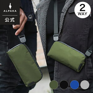 �y�����z[ALPAKA/�A���p�J]FLIGHT POUCH �X�����O�o�b�O �|�[�` �N���b�`�o�b�O 0.3L [��������]