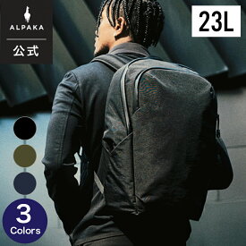 【公式】[ALPAKA/アルパカ]バッグパック BRAVO BACKPACK 23L リュック 通勤 旅行 ビジネス 撥水 PC:16インチまで [送料無料]