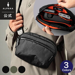 �y�����z [ALPAKA/�A���p�J] FLIGHT SLING 1L X-PAC �V�����_�[�o�b�O �{�f�B�o�b�O �X�����O �|�[�` �����Y ���f�B�[�X �΂ߊ|�� �y�� �~�j �h���� ���x ���s �A�E�g�h�A [��������]