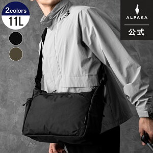 �y�����z[ALPAKA/�A���p�J]FLIGHT SATCHEL �T�b�`�F���o�b�O �V�����_�[�o�b�O 11L �΂ߊ|�� �ʋ� ���s �r�W�l�X [��������]