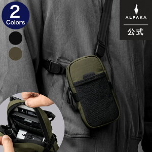 �y�����z[ALPAKA/�A���p�J] MODULAR SHOULDER POCKET MAX �V�����_�[�o�b�O �����Y ���f�B�[�X ������ �R���p�N�g ���������[ �ʋ� ���s[��������]