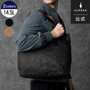 �y�����z[ALPAKA/�A���p�J]�g�[�g�o�b�O ELEMENTS TOTE M�T�C�Y ECOPAK �V���b�s���O�o�b�O �܂肽���߂� �G�R�o�b�O �ʋ� ������ ���s �r�W�l�X PC:14�C���`�܂� [��������]