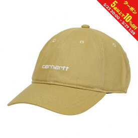 最大10％OFFクーポン 【お買い物マラソン限定】 カーハート キャップ CANVAS SCRIPT CAP I028876 22WXX 帽子 Carhartt