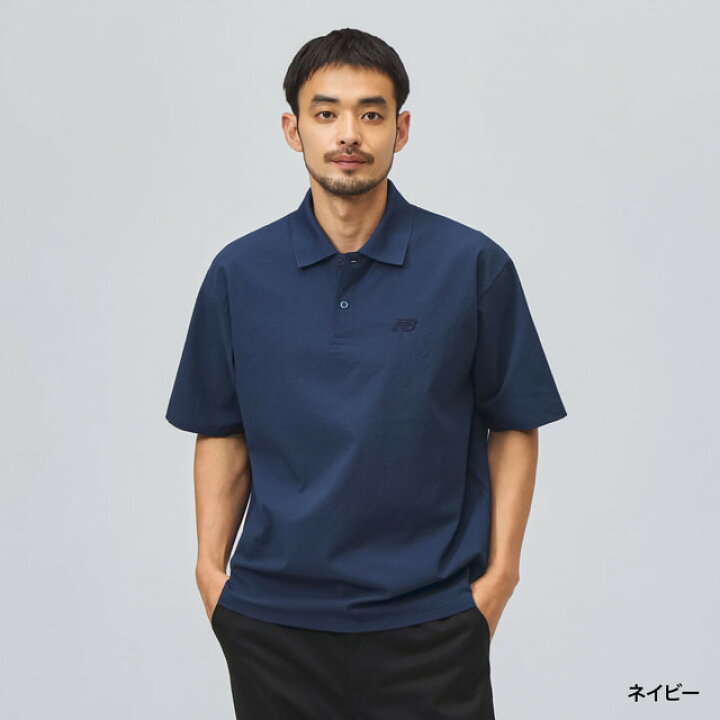最大10 OFFクーポン 9 30 10 1 ニューバランス メンズ 半袖 ポロシャツ シアサッカーポロシャツ MT6134X5 スポーツウェア アルペン・スポーツデポ限定 New Balance アルペン店