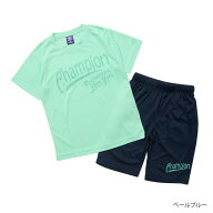 最大10％OFFクーポン 【7/18〜7/26】 チャンピオン ジュニア キッズ 子供 Tシャツ ハーフパンツ セット T…