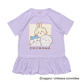 ファインプラス ジュニア キッズ 子供 半袖 シャツ アニメ ちいかわ GIRLS フリルTシャツ 22863351 スポーツウェア FINE PLUS