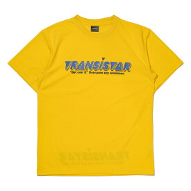 最大10％OFFクーポン 【8/18〜8/20】 トランジスタ メンズ レディス ハンドボール 半袖プラクティスシャツ HB DRY S S T-shirts 8bit Logo HB24TS13 TRANSISTAR