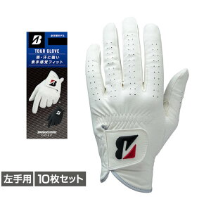 8/1���聚���I�ōő�100��P�o�b�N �u���a�X�g�� �S���t�O���[�u �� �c�A�[�O���[�u TOUR GLOVE 10���Z�b�g (GL2602) �����Y BRIDGESTONE