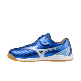 ミズノ アレゴール SB IN P1GG262801 ジュニア(キッズ・子供) フットサル シューズ 3E : ブルー×ホワイト MIZUNO