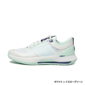9/18限定★抽選で最大100％Pバック ウイルソン INTRIGUE TOUR OMNI イントリーグツアーOC Wh/Bay WRS340110U レディス テニス オムニクレー用シューズ E Wilson