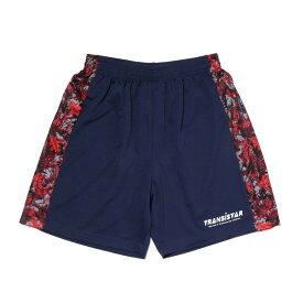 最大10％OFFクーポン 【8/18〜8/20】 トランジスタ メンズ レディス ハンドボール プラクティスパンツ GAME PANTS LEAF CAMO HB26AP01 ハーフパンツ ショートパンツ TRANSISTAR