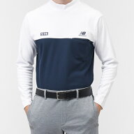 最大10％OFFクーポン 【10/4〜10/10】 ニューバランス ゴルフウェア 長袖シャツ 秋 冬 【GOLF5限定】L/SL…