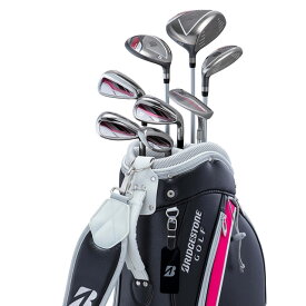 10/18 限定★抽選で最大100％Pバック ブリヂストン レディース BSG BG-100L キャディバッグ・ヘッドカバー付 BLRP8C ゴルフ 3点セット 8本セット 2026年モデル BRIDGESTONE