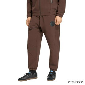 10/5 限定★全商品ポイント10倍 要エントリー アディダス メンズ ウインドパンツ T.S.U.F.C. ルーズフィット ソフトシェル フルレングス エラスティックヘム ジッパーパンツ TP231 KV0164 KV0165 adidas