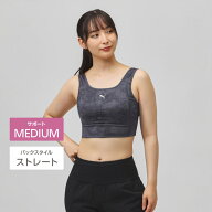 プーマ レディース スポーツブラ STUDIO MID LENGTHスポーツブラトップ 529569 スポーツウェア ヨガウェ…