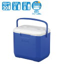 最大10％OFFクーポン 【8/4〜8/11】 コールマン エクスカーションクーラー/30QT 28L (ブルー/ホワイト) (2000027861) キャンプ ハードクーラー Coleman