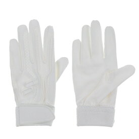 エスエスケイ 野球 バッティング用手袋 両手用 高校対応シングルバンド手袋 EBG3002W : ホワイト SSK 2303_ms