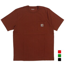 最大10％OFFクーポン 【5/30 0:00〜23:59】 カーハート メンズ アウトドア 半袖Tシャツ S/S POCKET T-SHIRT (I022091) caarhartt 2303_mo